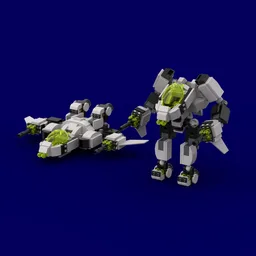 Blacktron II Mutated Fighter