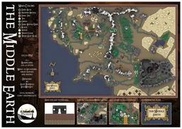 UCS Middle Earth Map