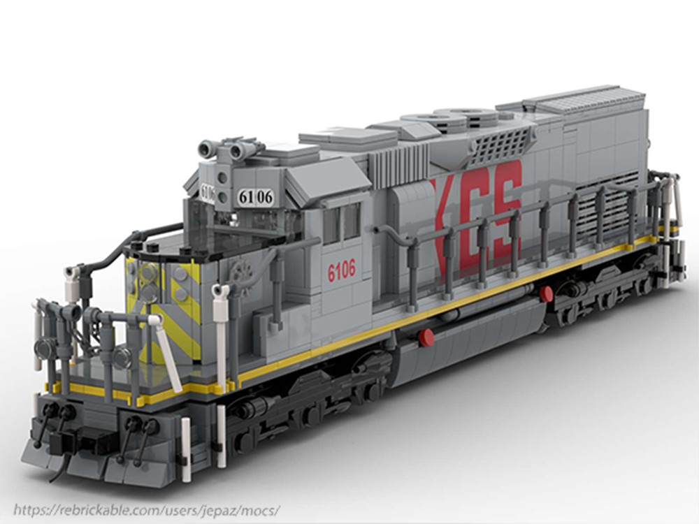 Lego Kansas City Southern EMD SD40T-2