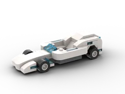 Futuristic Formula 1 Race Car
