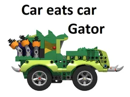 Gator from Car eats Car game