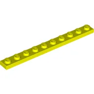 Plate 1 x 10 / Vibrant Yellow