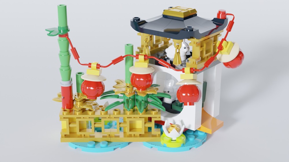 Lego 40605 - Rounded Rabbit Temple