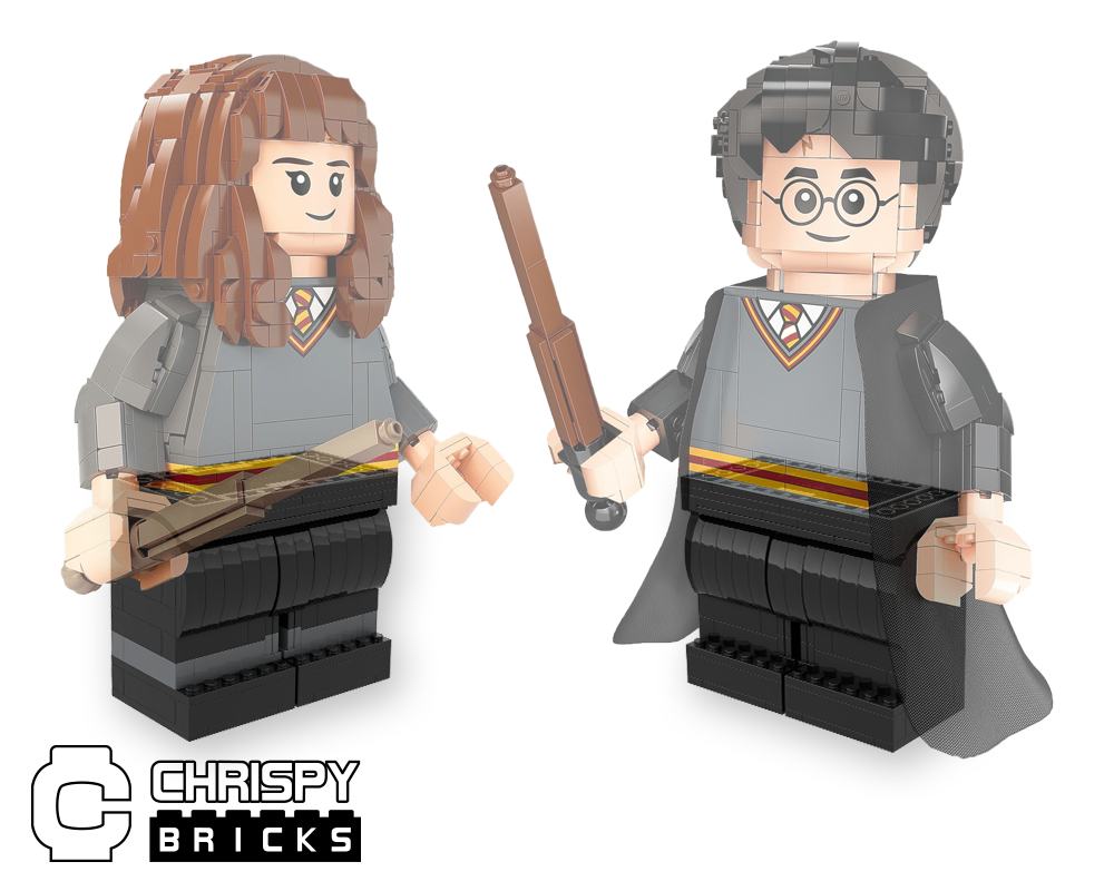 Lego Harry and Hermione Mid Legs