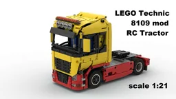 8109 RC Tractor scale 1:21