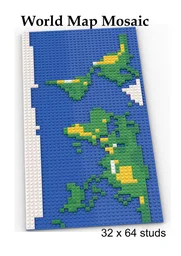 World Map Mosaic