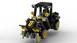 8082 E Model - Motorized Articulated Street Sweeper