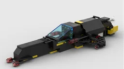Blacktron modular spaceship