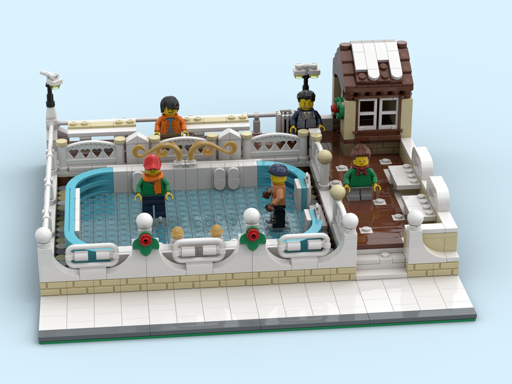 Lego Ice Skating Rink