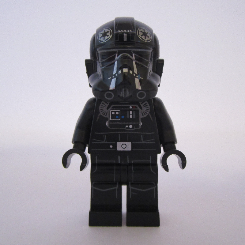Lego TIE Pilot, Printed Legs, Printed Arms