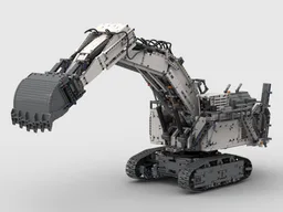 R 9800 Backhoe arm
