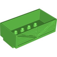 Lego Duplo Train Wagon / Bright Green