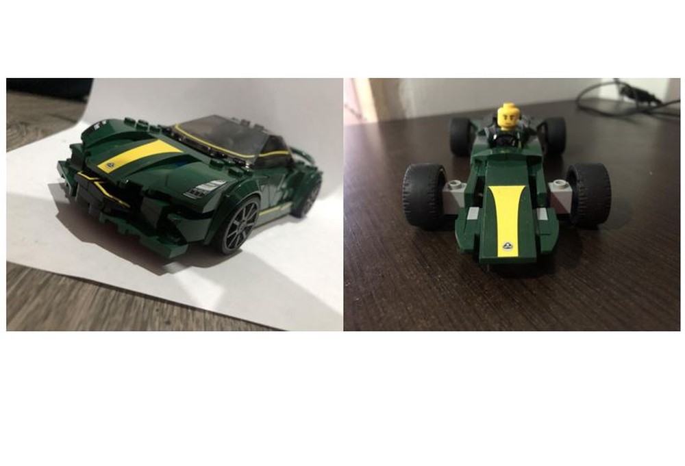 Lego 2in1! Koenigsegg Regera and Lotus 49