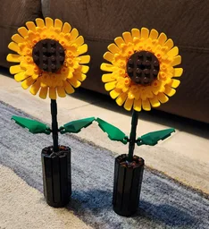 Small round vase with a daffodil
