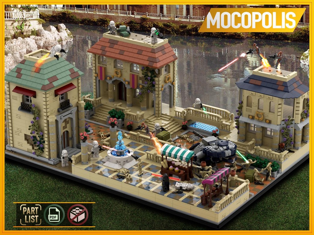 Lego SW Clone Wars: Defence of Theed Palace