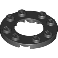 Plate Round 4 x 4 with 2 x 2 Round Opening