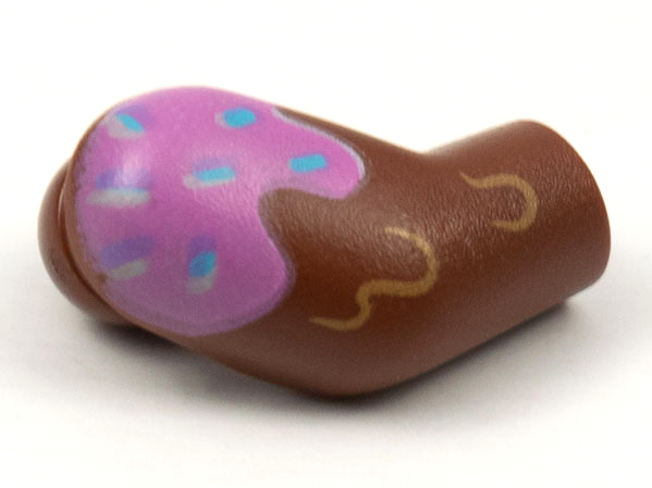 Lego Arm, Right with Topping and Sprinkles Pattern