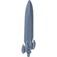 Large Figure Weapon Sword, Santis / King Mathias (Series 2) / Pearl Sand Blue