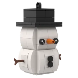 Snowman Brickheadz