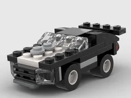 30183 "Dark Louver" Muscle Dragster