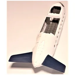 Duplo Airplane Fuselage 14 x 30 x 5 / White