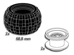 Balloon Tires Large
