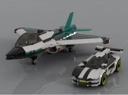 60489 MOC (Jet & Sports Car)