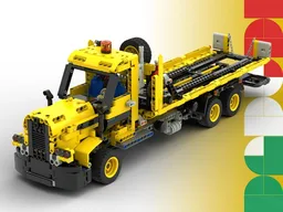 42108 - Flatbed tow truck