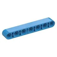 Technic Beam 1 x 7 Thick / Dark Azure