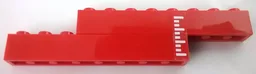 Stickered Assembly 11 x 1 x 2 with White Plimsoll Lines Pattern Model Left Side (Sticker) - Set 6542