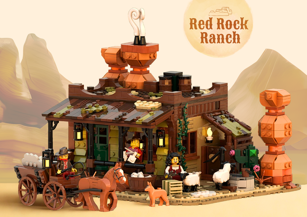 Lego Red Rock Ranch