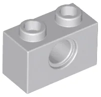 Technic Brick 1 x 2 [1 Pin Hole]