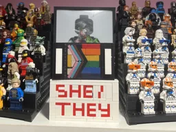 Pronoun/Pride Pin