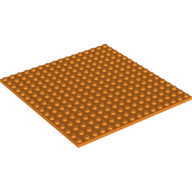 Lego Plate 16 x 16 / Orange