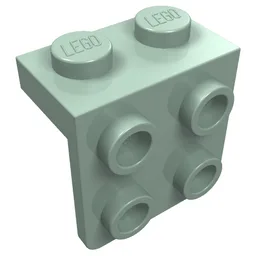 Bracket 1 x 2 - 2 x 2 / Sand Green