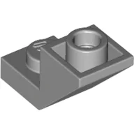 Brick Sloped Inverted 45° 2 x 1 with 2/3 Cutout / Light Bluish Gray