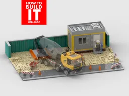 Display for set 60478-1 - Cement Mixer