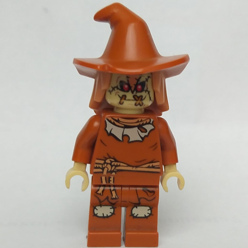 Lego Scarecrow in Dark Orange Outfit