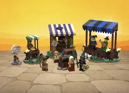The Medieval Market - medieval village series