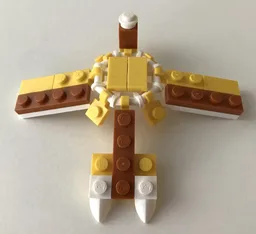 10696 Yellow dinosaur