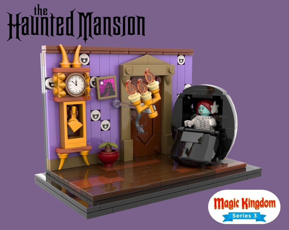 Lego Haunted Mansion ride inspired building instructions, Collectible attractions Series 3