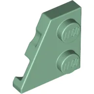 Wedge Plate 2 x 2 Left / Sand Green