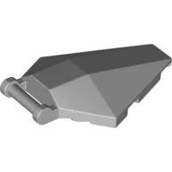 Windscreen 6 x 4 x 1 Hexagonal with Handle / Light Bluish Gray