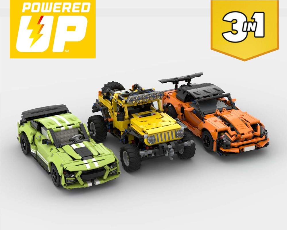 Lego 3IN1 RC/PU Mods Bundle