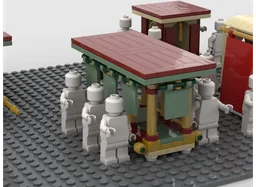 Four palanquins