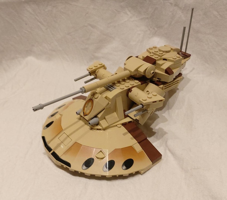 Lego Upgraded Nostalgia: 7155 Trade Federation AAT