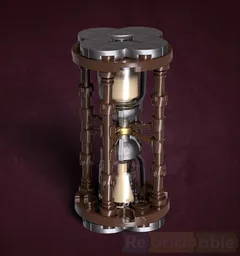 Antique Hourglass