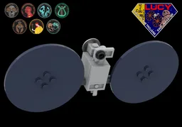 1:110 Lucy Spacecraft