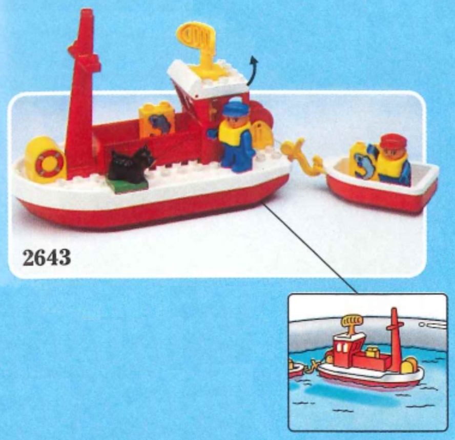 Lego Fishing Boat