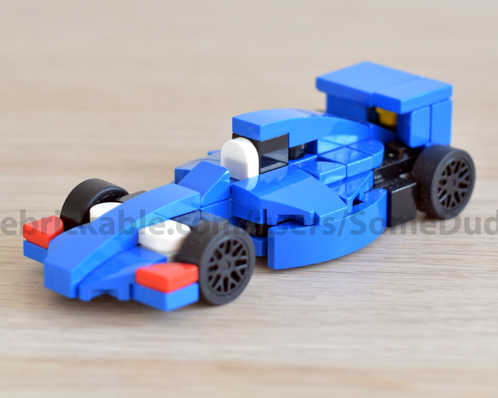 Lego F1 racecar from 30343